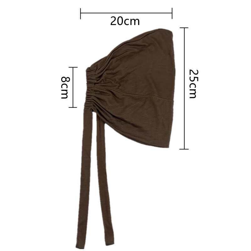 Adjustable Muslim Head Scarf Inner Hijab Caps Islamic Underscarf Ninja Scarf Hat