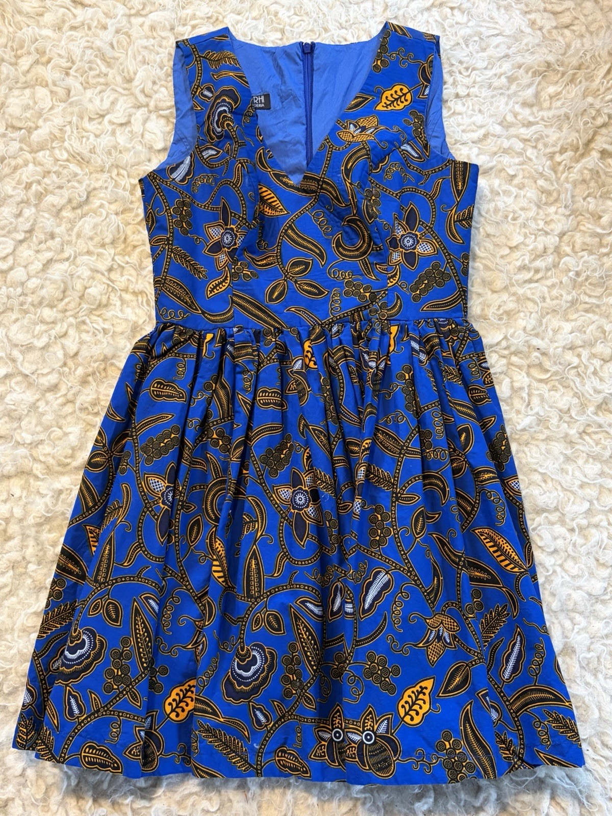 Lerato Ankara Skater Dress Nigerian Naborhi African
