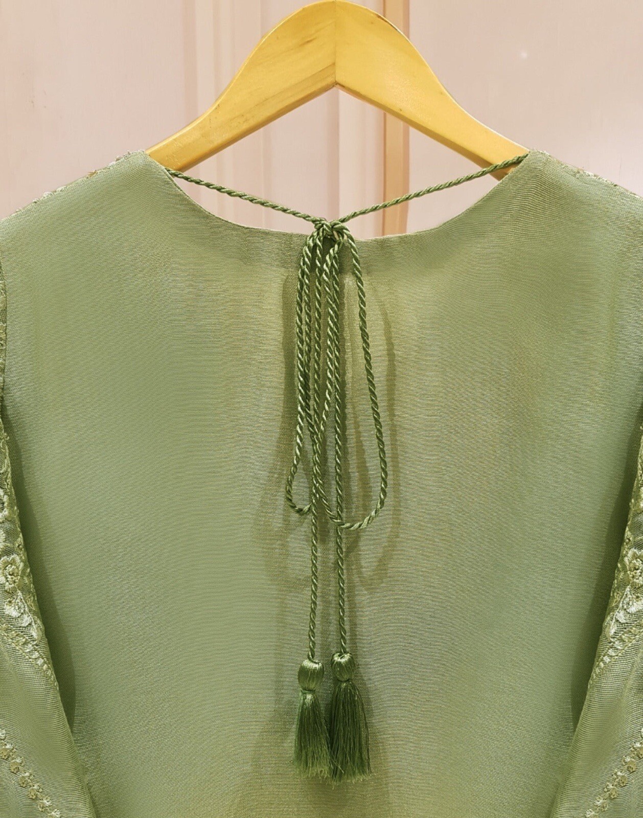 100% Original Agha Noor Heavily Embroidered Pure Cotton Net Kurta and Pants