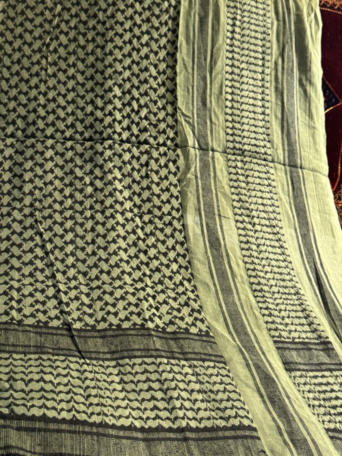Palestinian Keffiyeh Scarf Soft Arabic