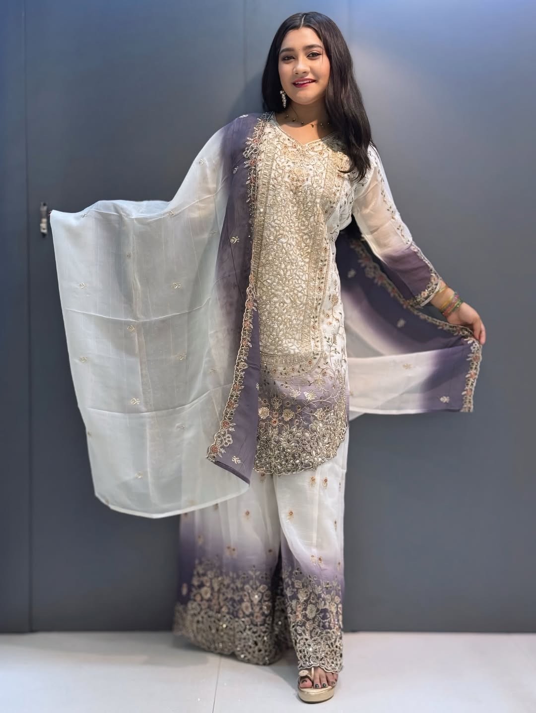 salwar Kameez Palazzo Suits indian Bollywood wedding Reception party Wear