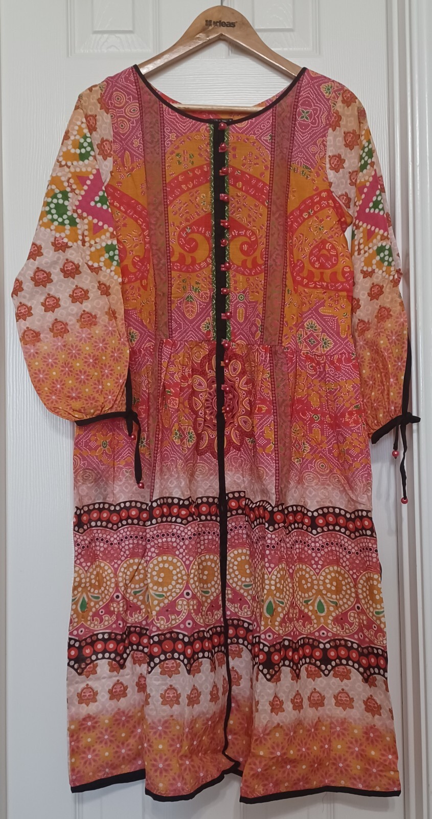 NWT ZAIBUNNISA Sizes S, M, L 2PC KURTI & SHAWL Pakistan Designer Winter KHADDAR