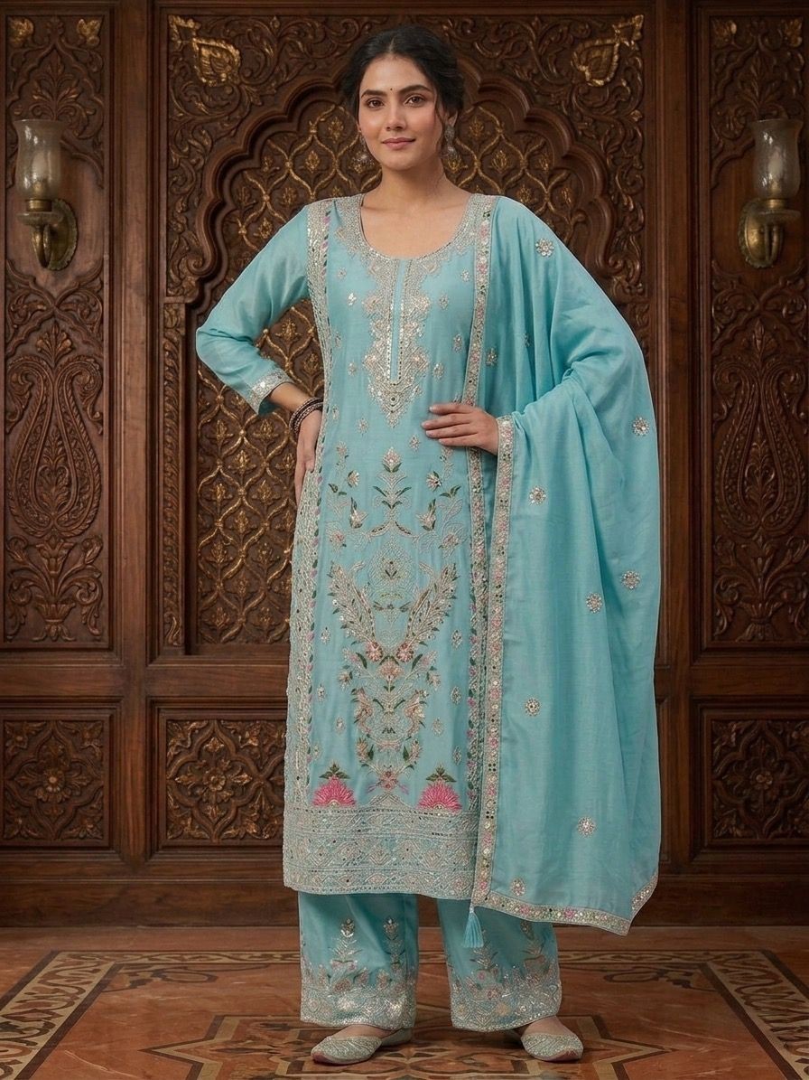 Designer Indian Pakistani Salwar Kameez Bollywood Dress Party Wear Suit wedding