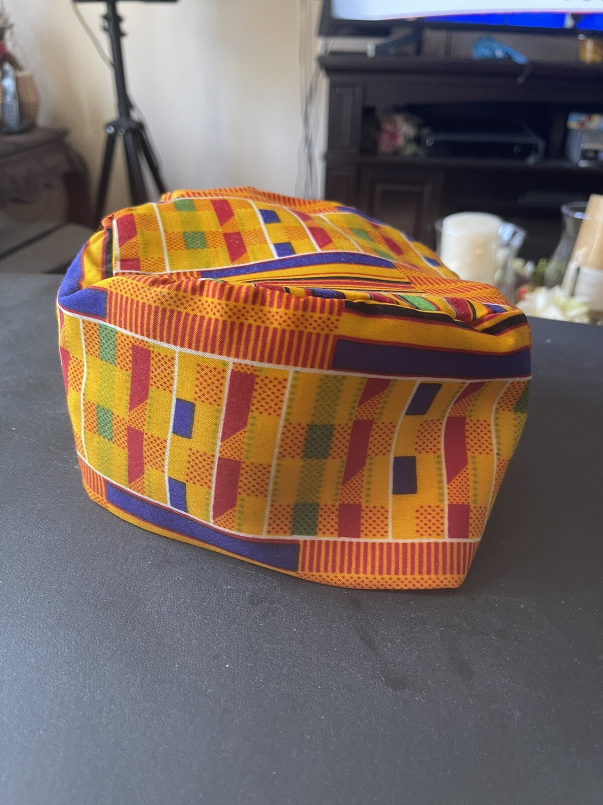 New Kente Kufi Kofi Cap