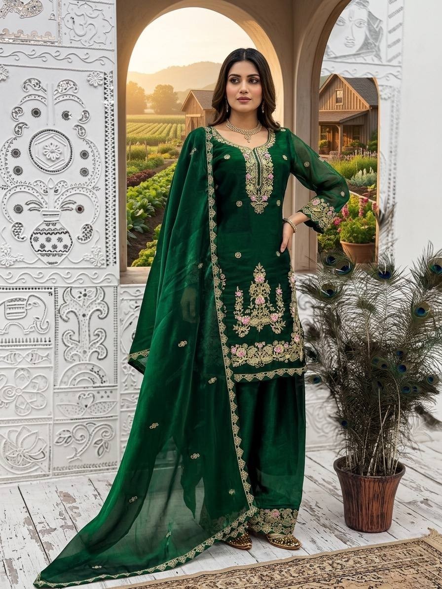 Pakistani Salwar Kameez Ready made Suits Indian Wedding Party Bollywood 3 PieceS