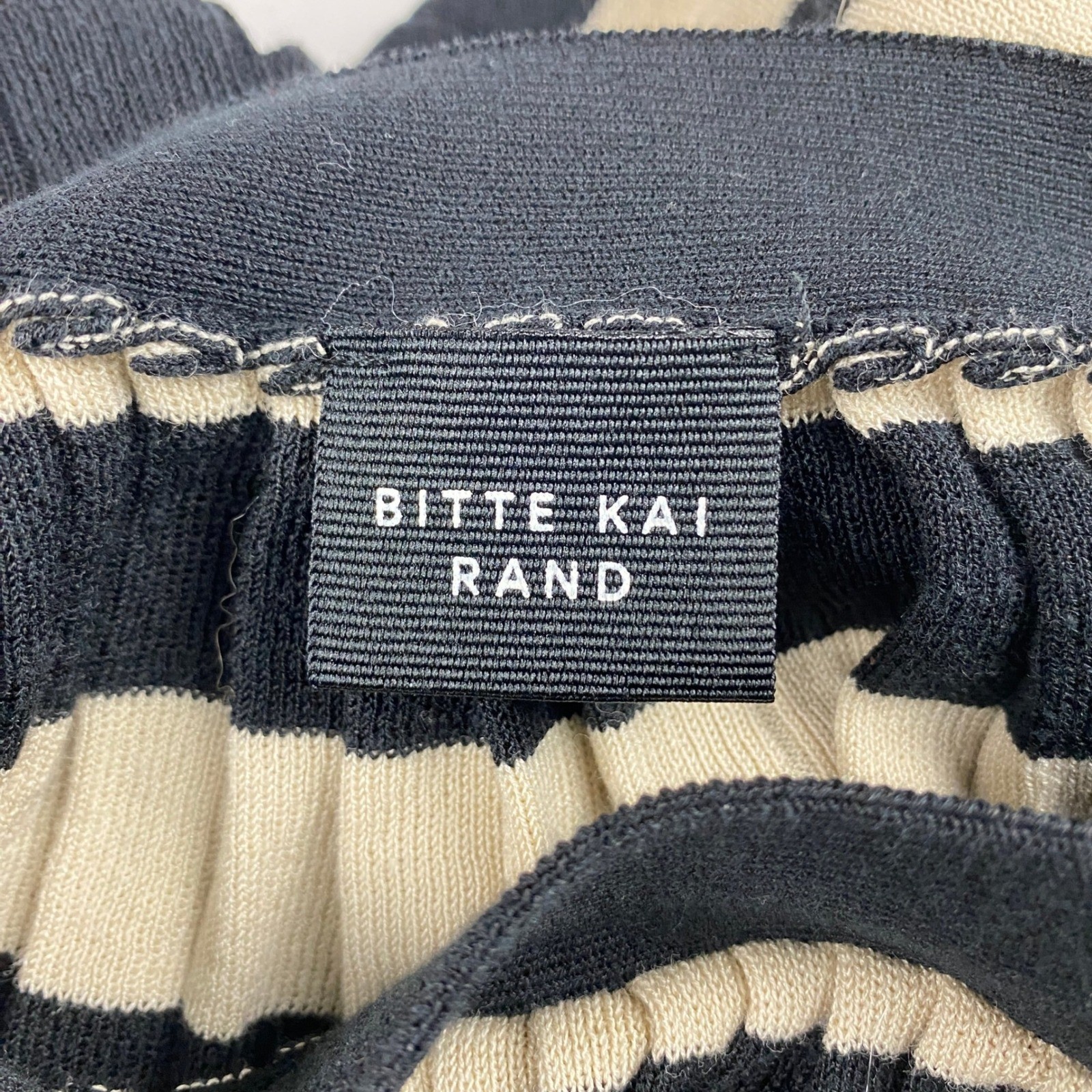 Bitte Kai Rand Shirt Women’s XS Striped Pleated