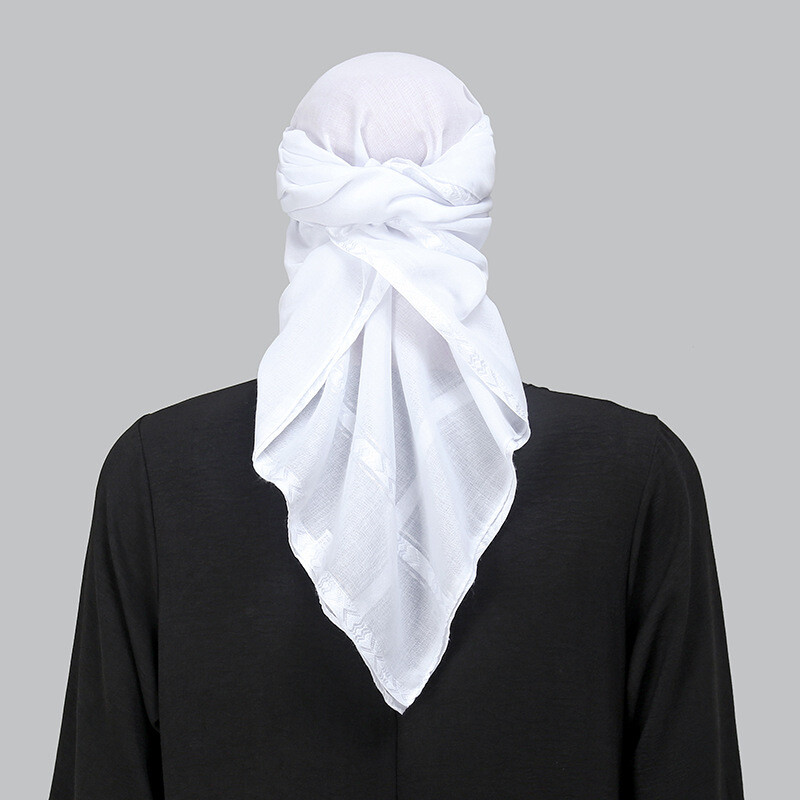 Mens Muslim Islamic Hijab Scarf Turban Arab Headscarf Scarf Headwear Arab Dubai