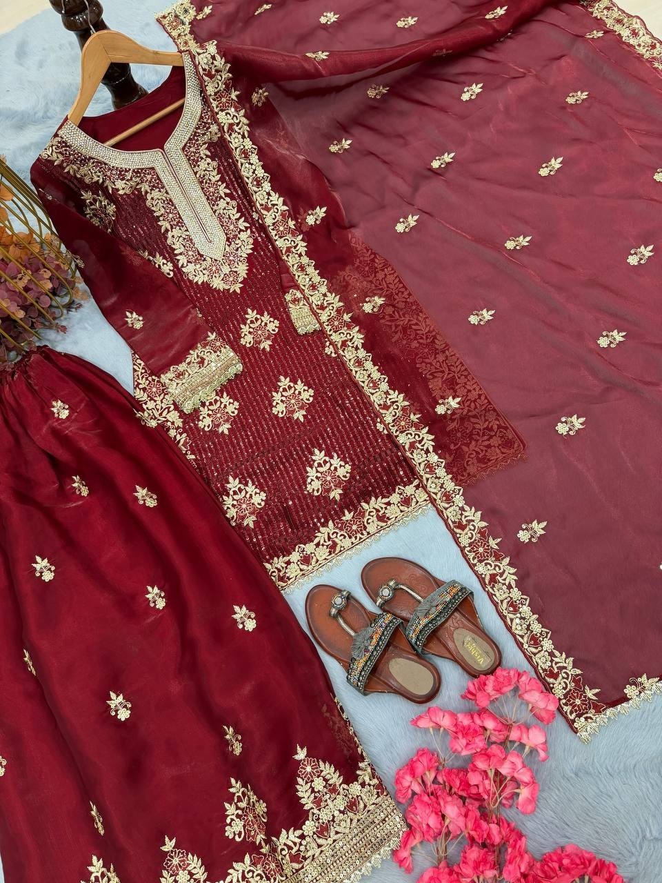 Indian Gown Party Ethnic New Special Year Christmas Pakistani Suit Salwar Kameez