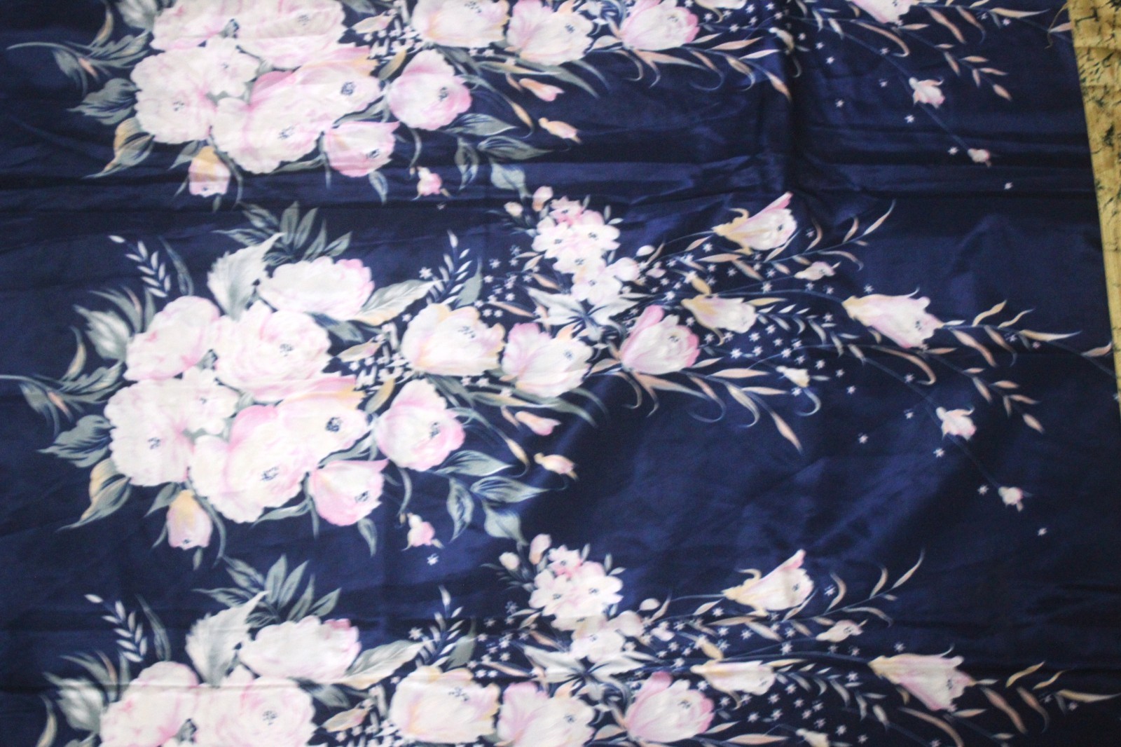 Indian Saree Silk Fabric Women Wrap Dress Craft Printed Sari Used Lot of 2 Saree