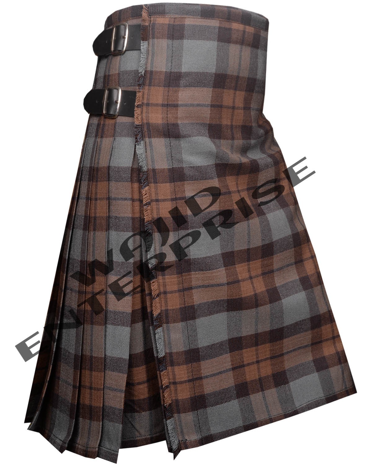 OUTLANDER Tartan 8 Yard kilt – 16Oz Tartan Traditional Highland Dress For Men’s