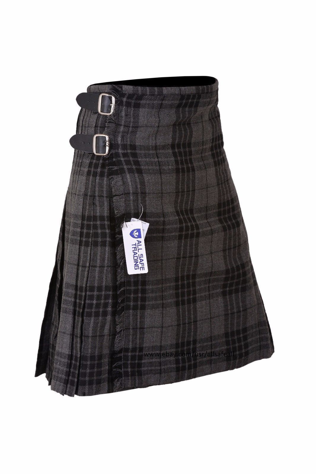 KIDS BOYS, GIRLS 13-Oz Casual / Formal Wear Scottish Tartan Kilt 6 Types Tartans