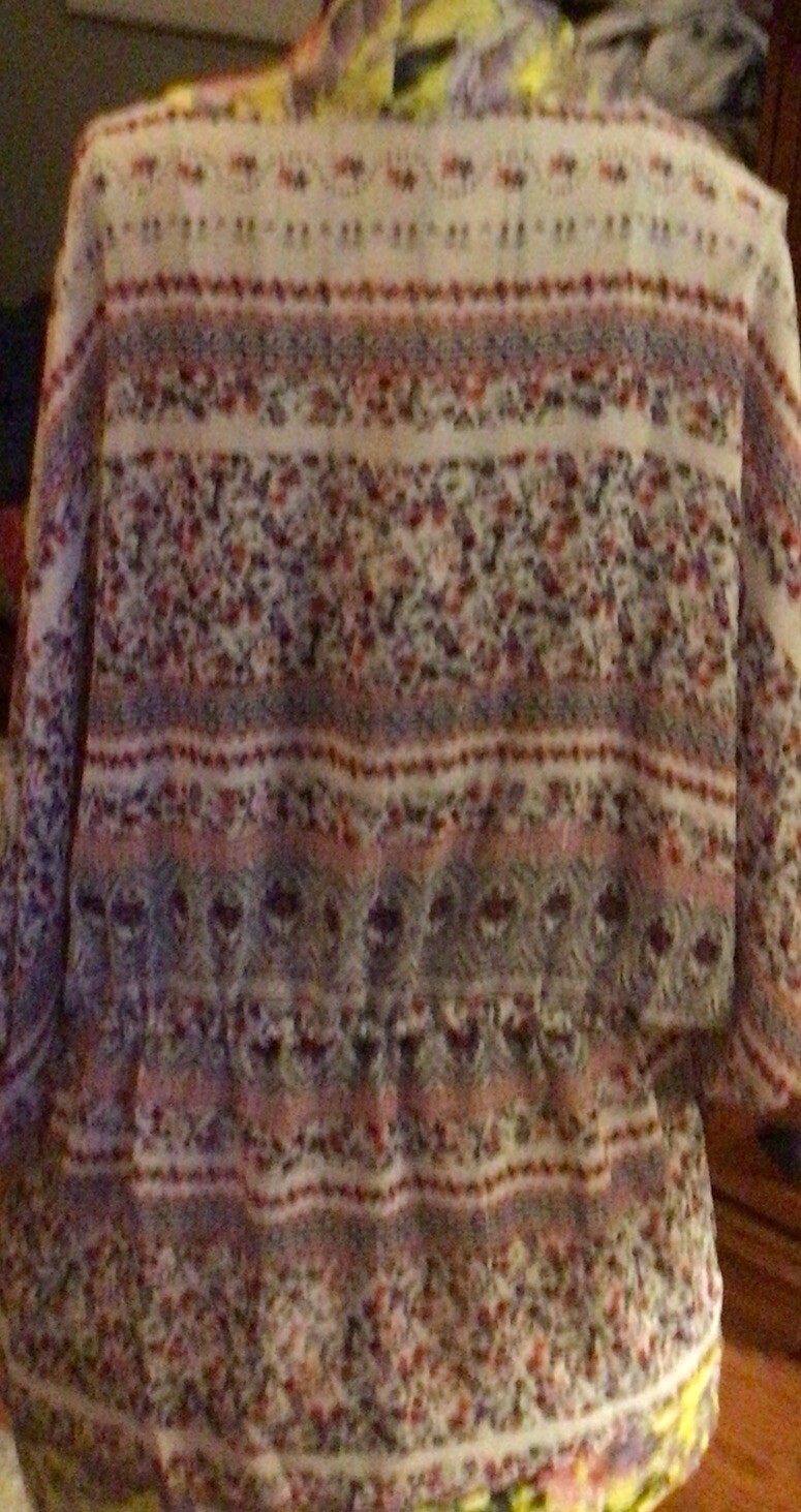 NWOT ODDI OPEN DUSTER-KIMONO ONE SIZE FITS ALL