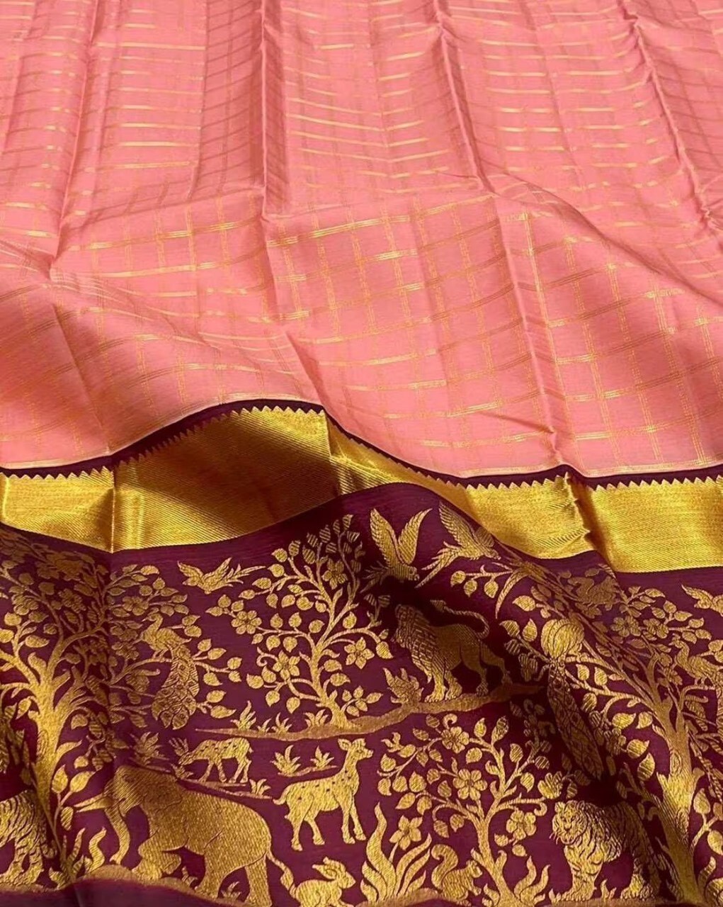 Designer Sari Bollywood Bridal Silk Saree Blouse South Indian Readymade Wedding