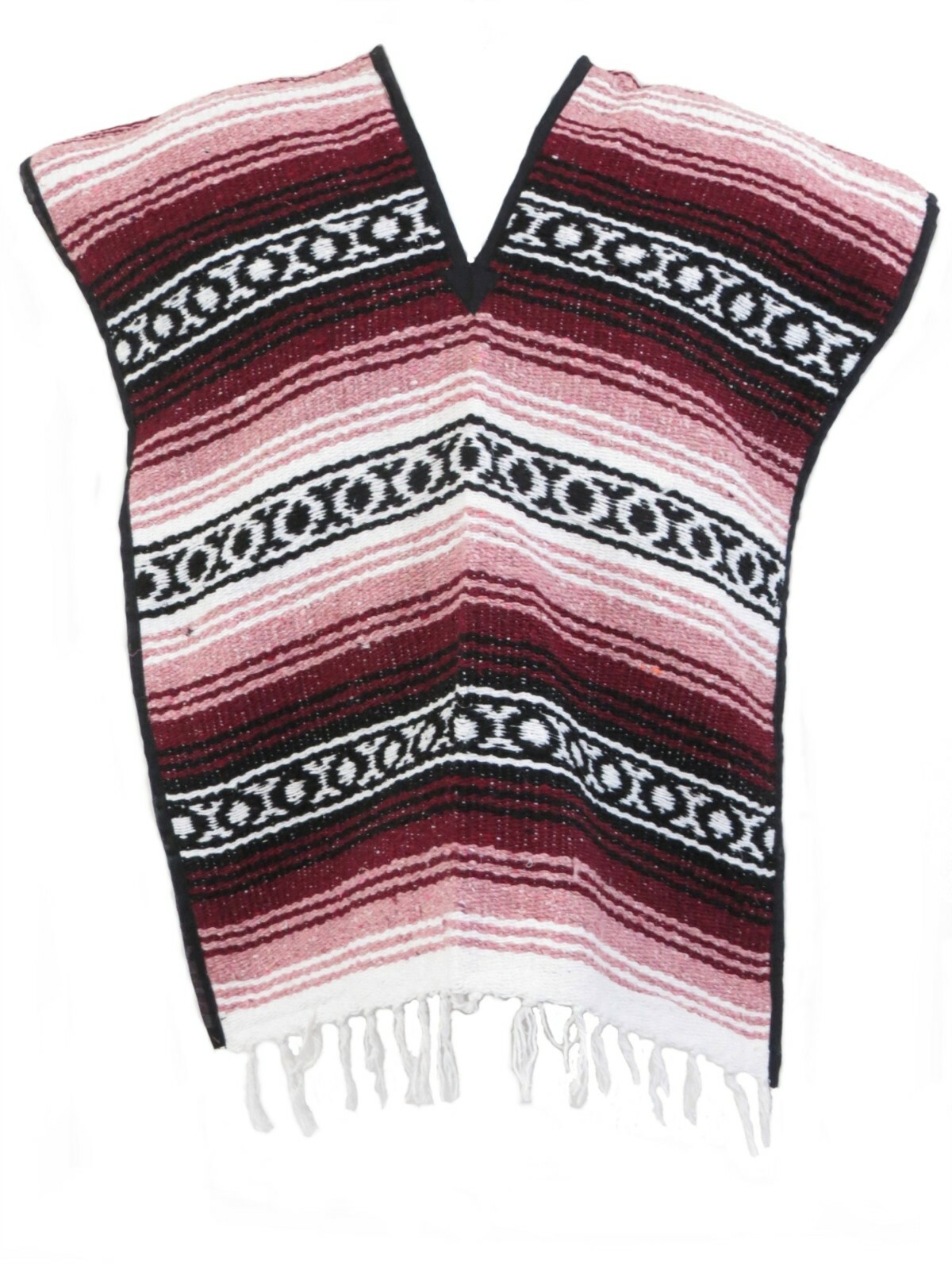 Kids Mexican Falsa Poncho Ages 8-12
