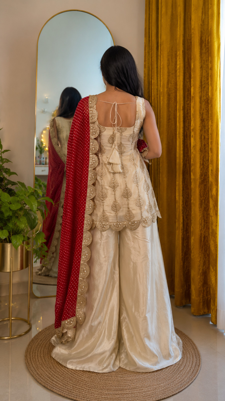 PAKISTANI DRESS BOLLYWOOD SUIT INDIAN WEDDING DHOTI TOP SALWAR KAMEEZ PARTY WEAR