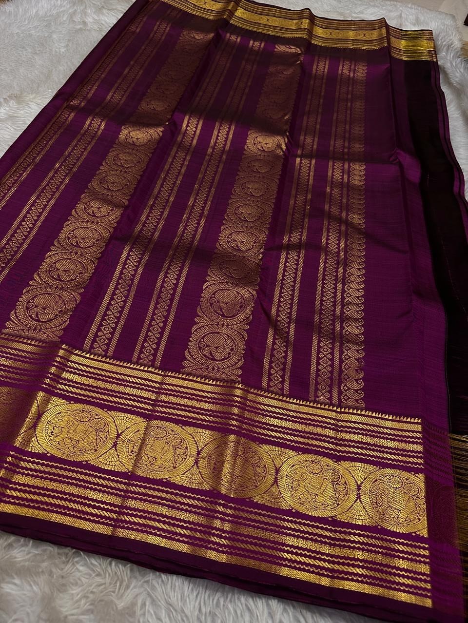 Designer Sari Bollywood Bridal Silk Saree Blouse South Indian Party Wear Saree.