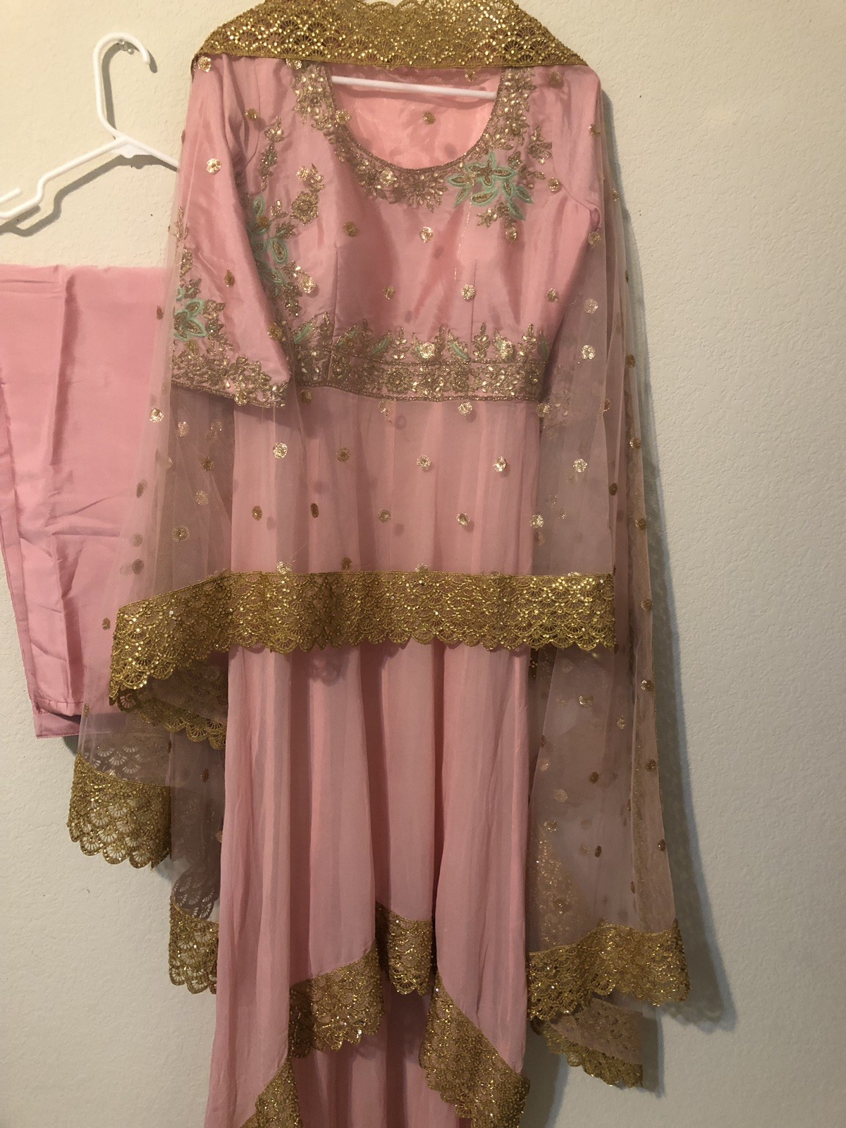Indian pakistani party wear long anarkali suit long dress