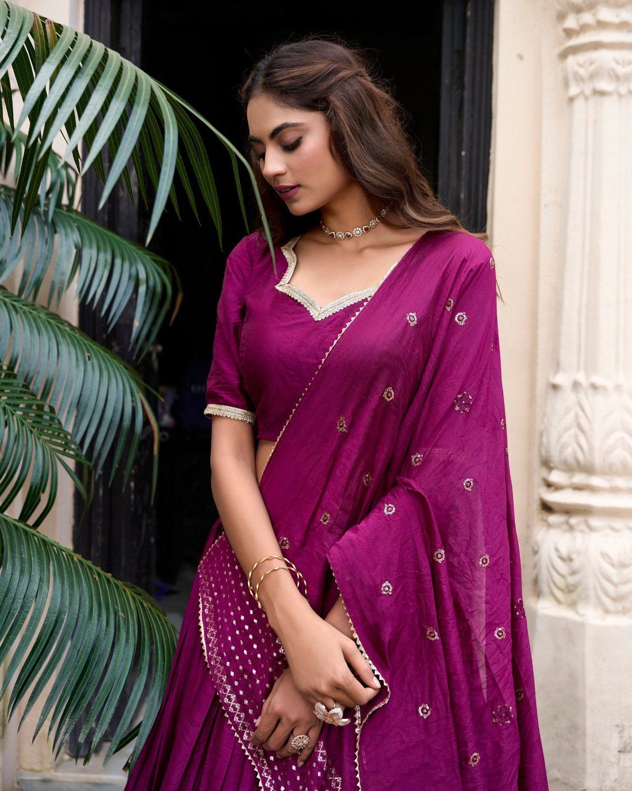 INDIAN PARTY BRIDAL DESIGNER BOLLYWOOD WOMEN LENGHA WEAR LEHENGA CHOLI WEDDING
