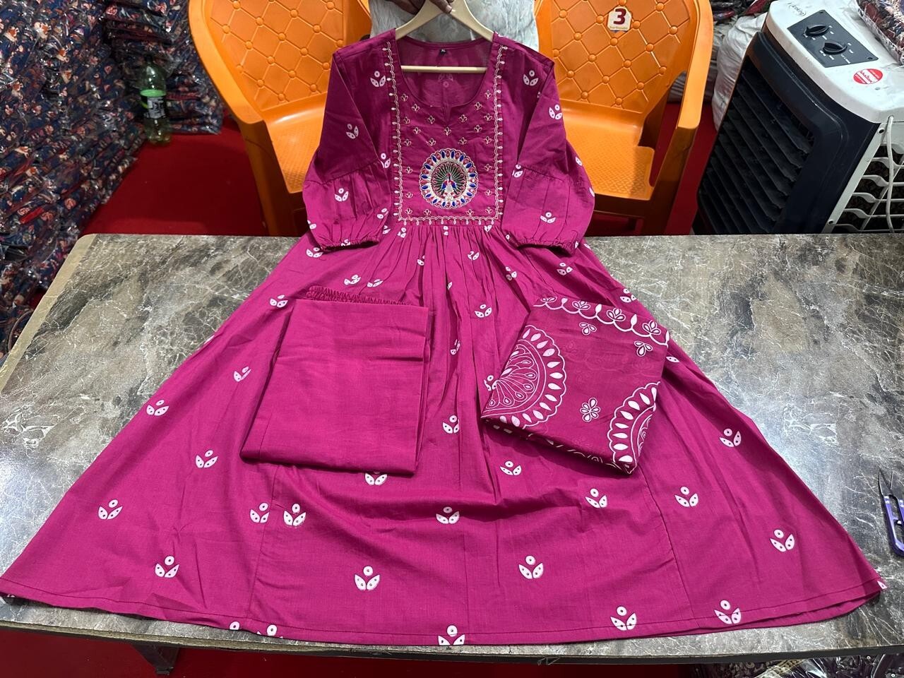 Wedding Wear Stitched Kurta Palazzo Dupatta Set Pakistani Readymade Salwar Suits