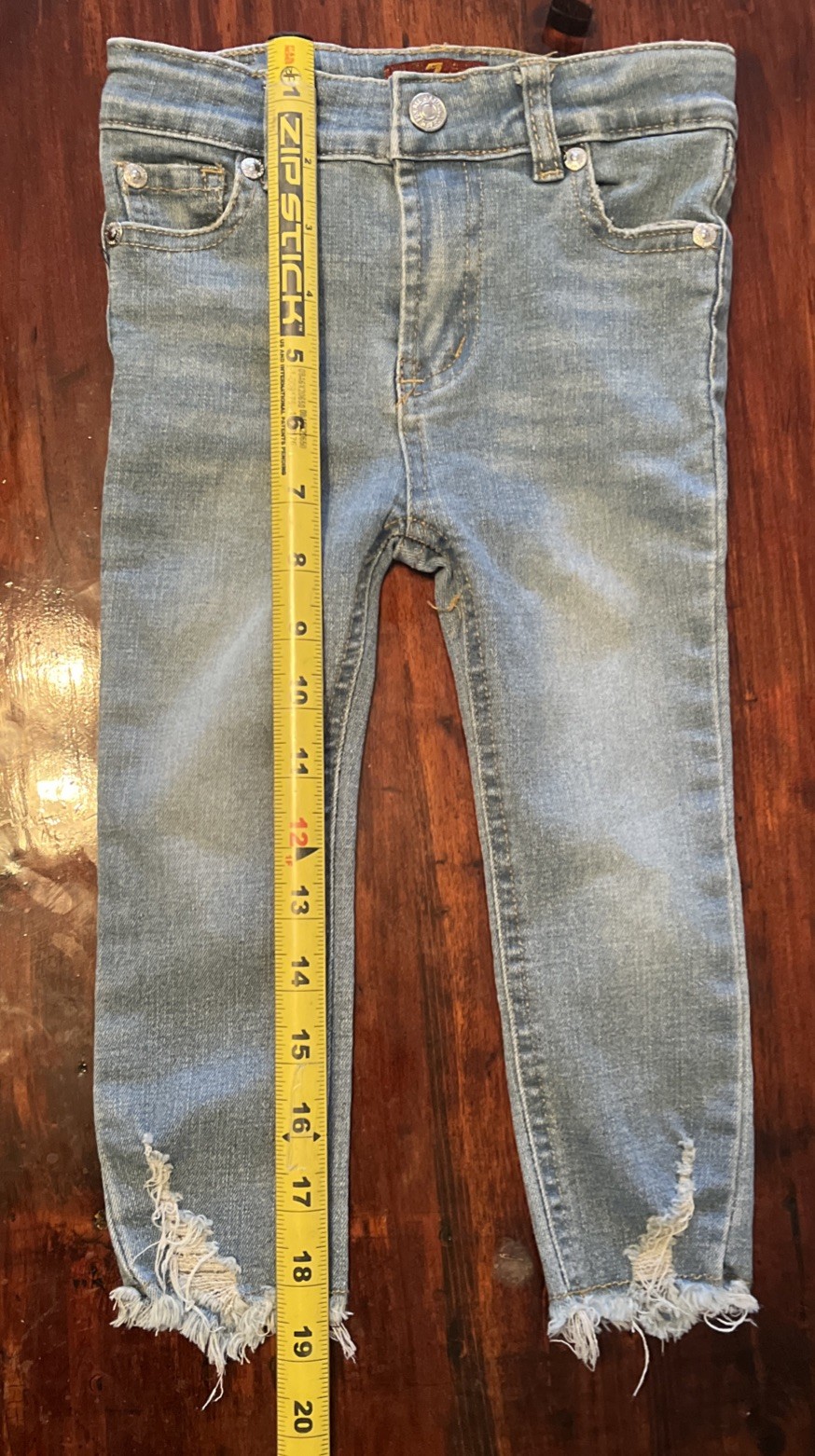 7 For All Mankind Girl’s Jeans Size 2T