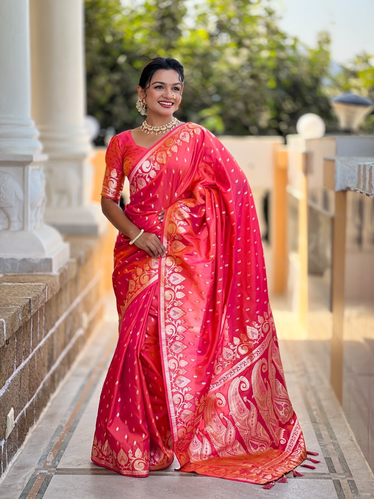 NEW SAREE BLOUSE NEW SARI INDIAN WEDDING BOLLYWOOD DESIGNER PAKISTANI PARTY WEAR