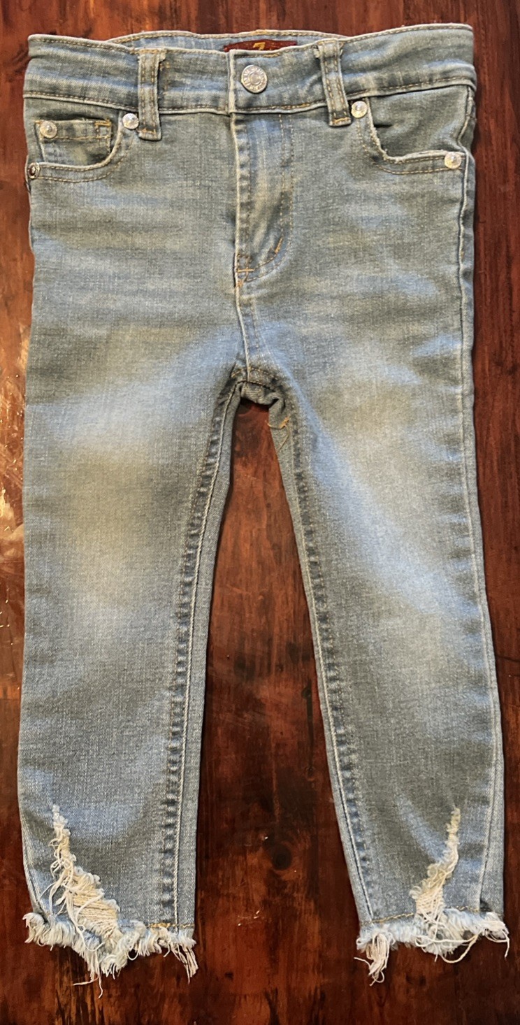 7 For All Mankind Girl’s Jeans Size 2T