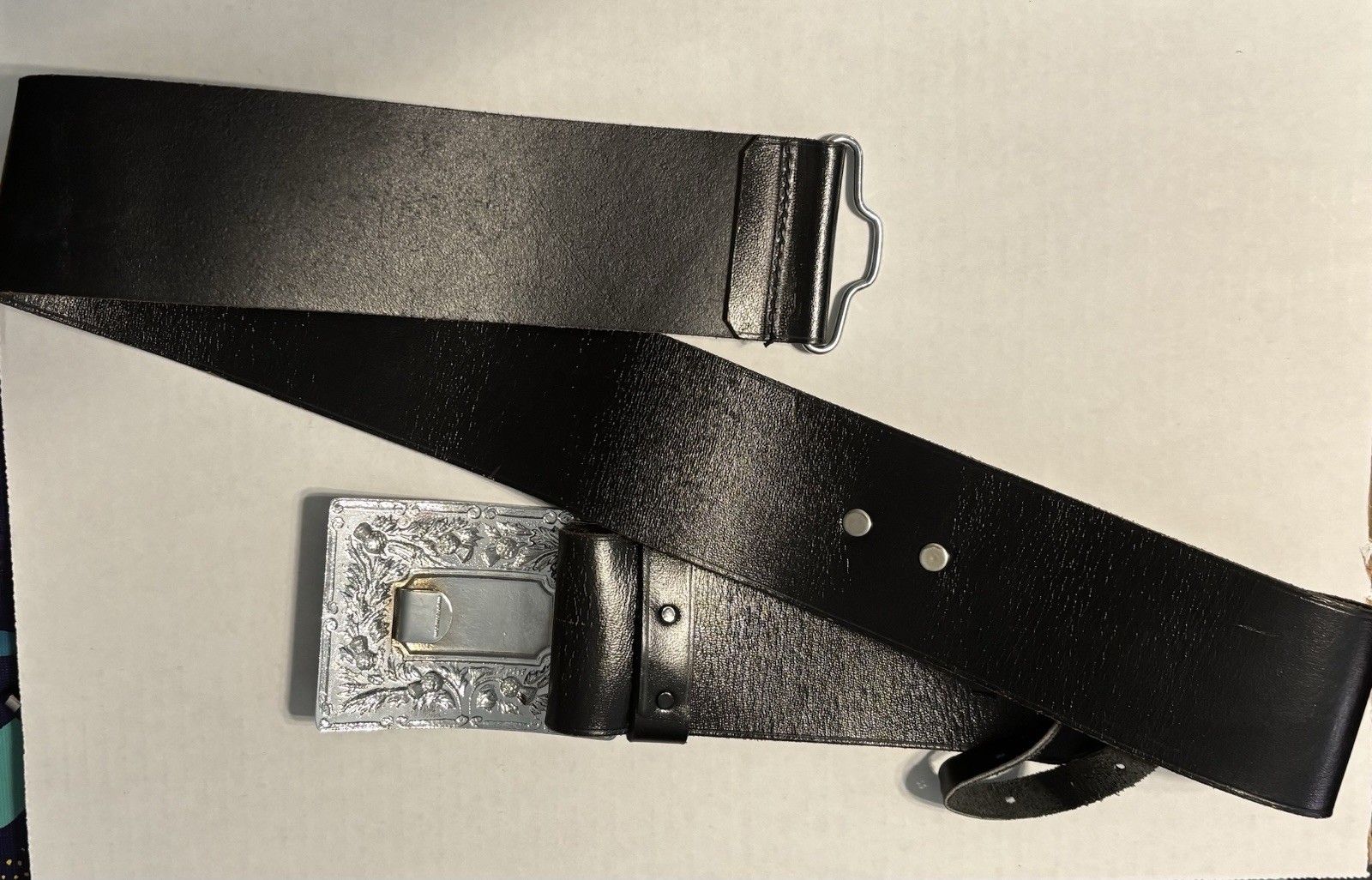 Scottish Belt Wear With Kilt Highland Dress