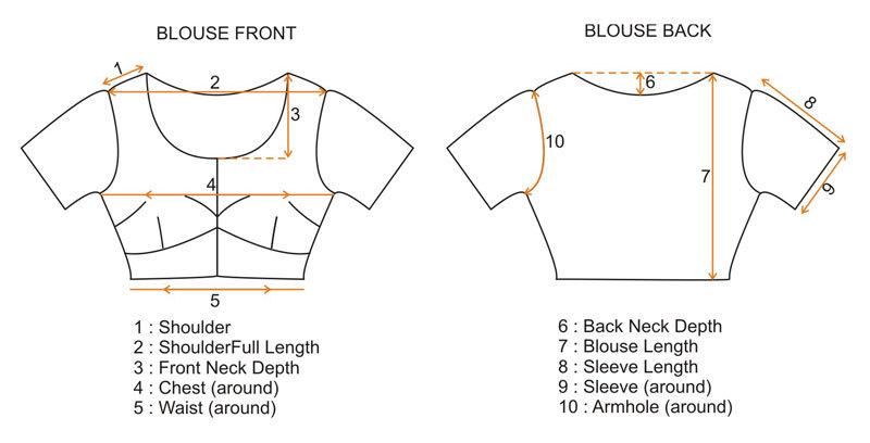 Blouse Stitching Services As Per Buyer Measurement
