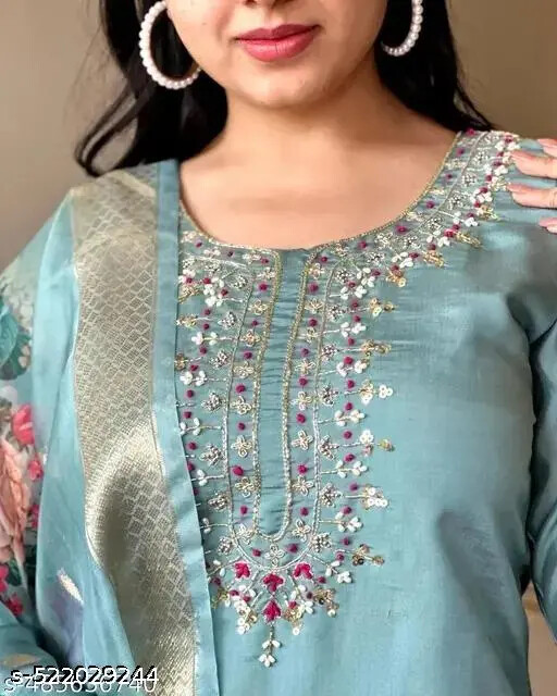 Rayon Kurta Set women and girls For festive , casual & office wear kurti set