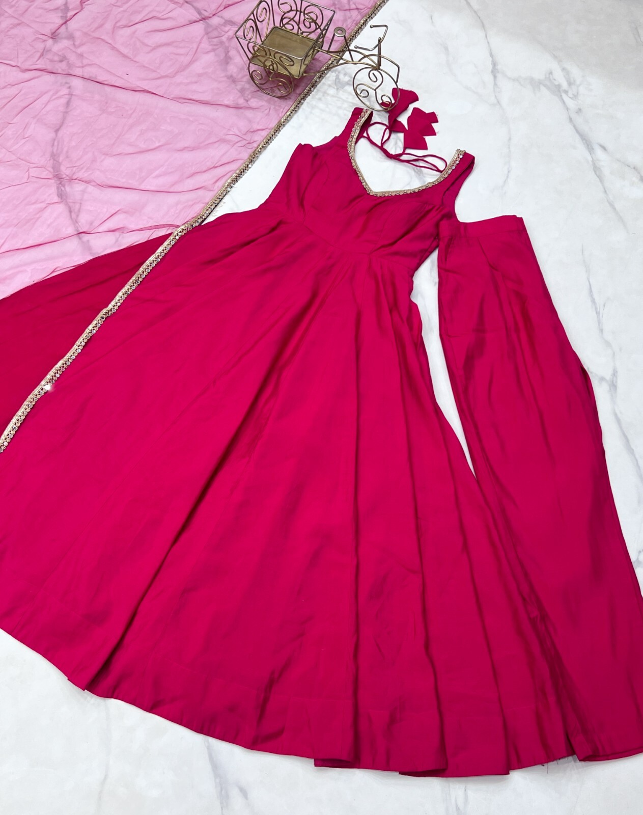 Designer Fully Stitched Salwar Kameez for Women Ready to Wear Suit with Dupatta