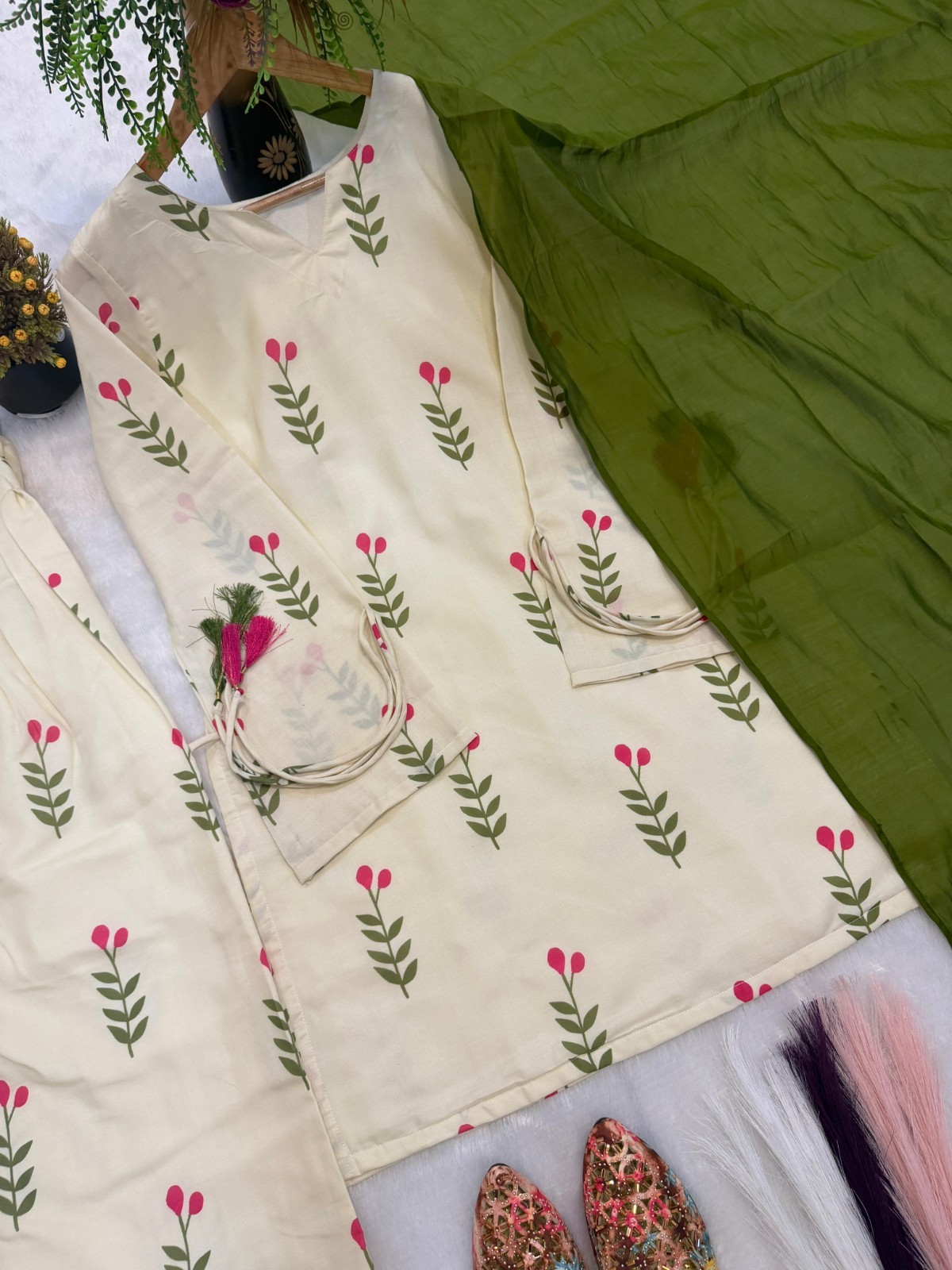 3 PIECE PAKISTANI DESIGNER FARSHI SHALWAR SUIT WEDDING PARTY WEAR WOMEN EID