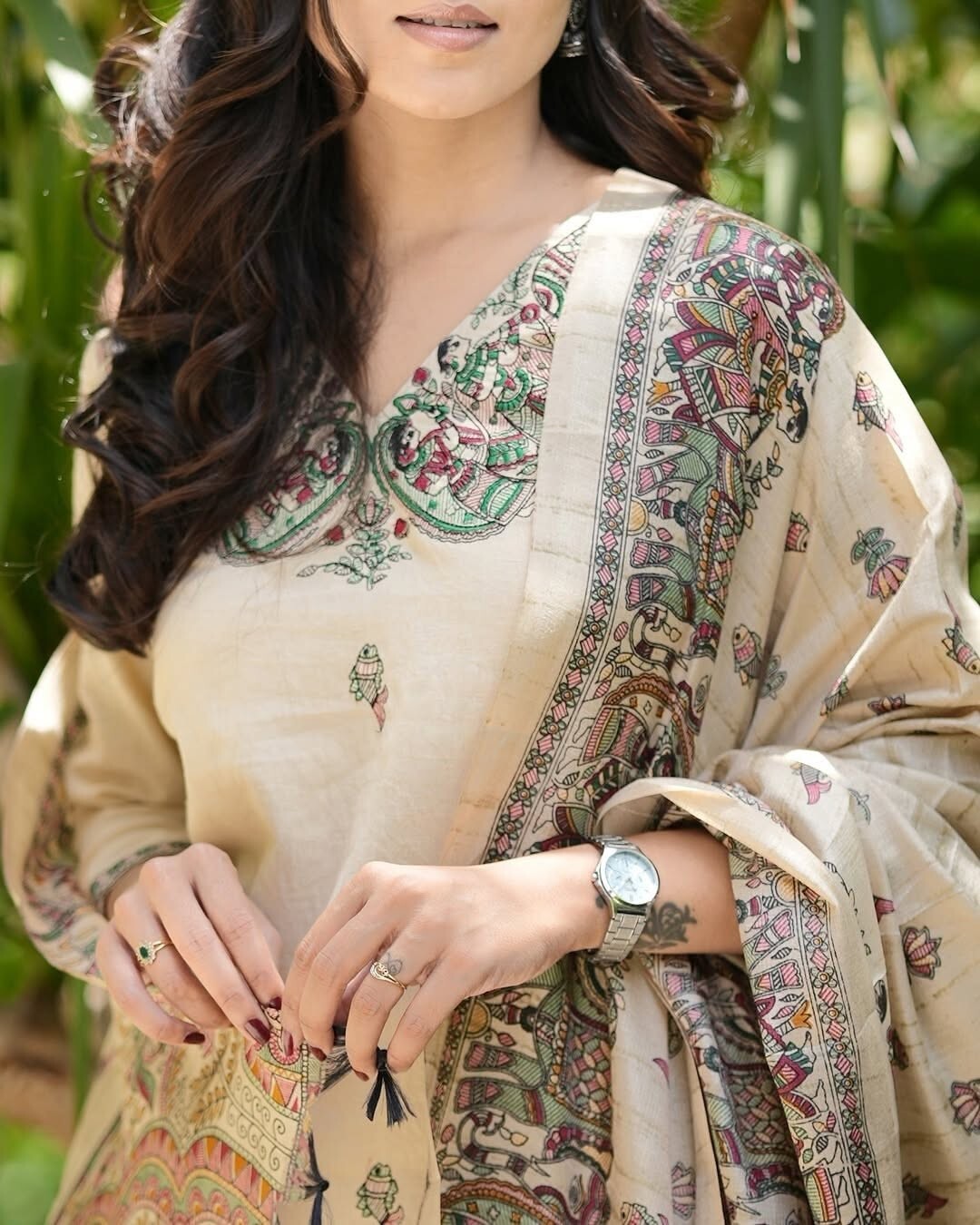 Fully Readymade Kurta Palazzo Dupatta Set Indian Stitched Salwar Kameez Combo