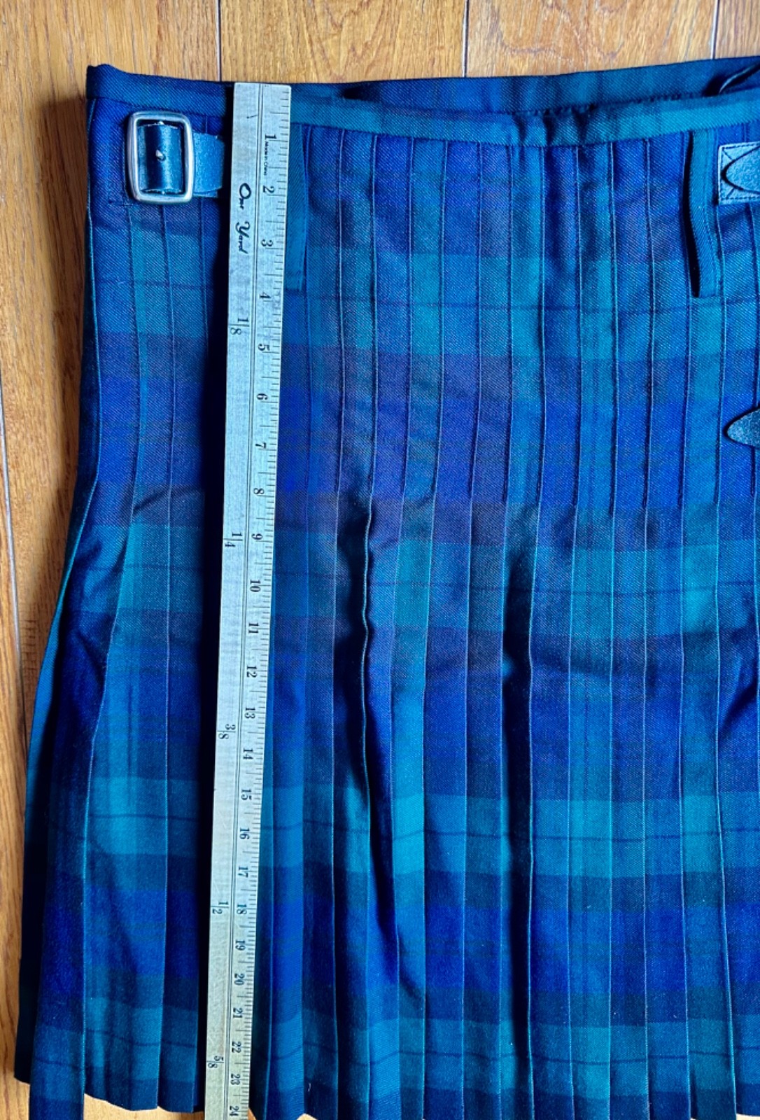 Hector Russel Kiltmaker Tartan Kilt Men’s 34 Traditional Black Watch EUC