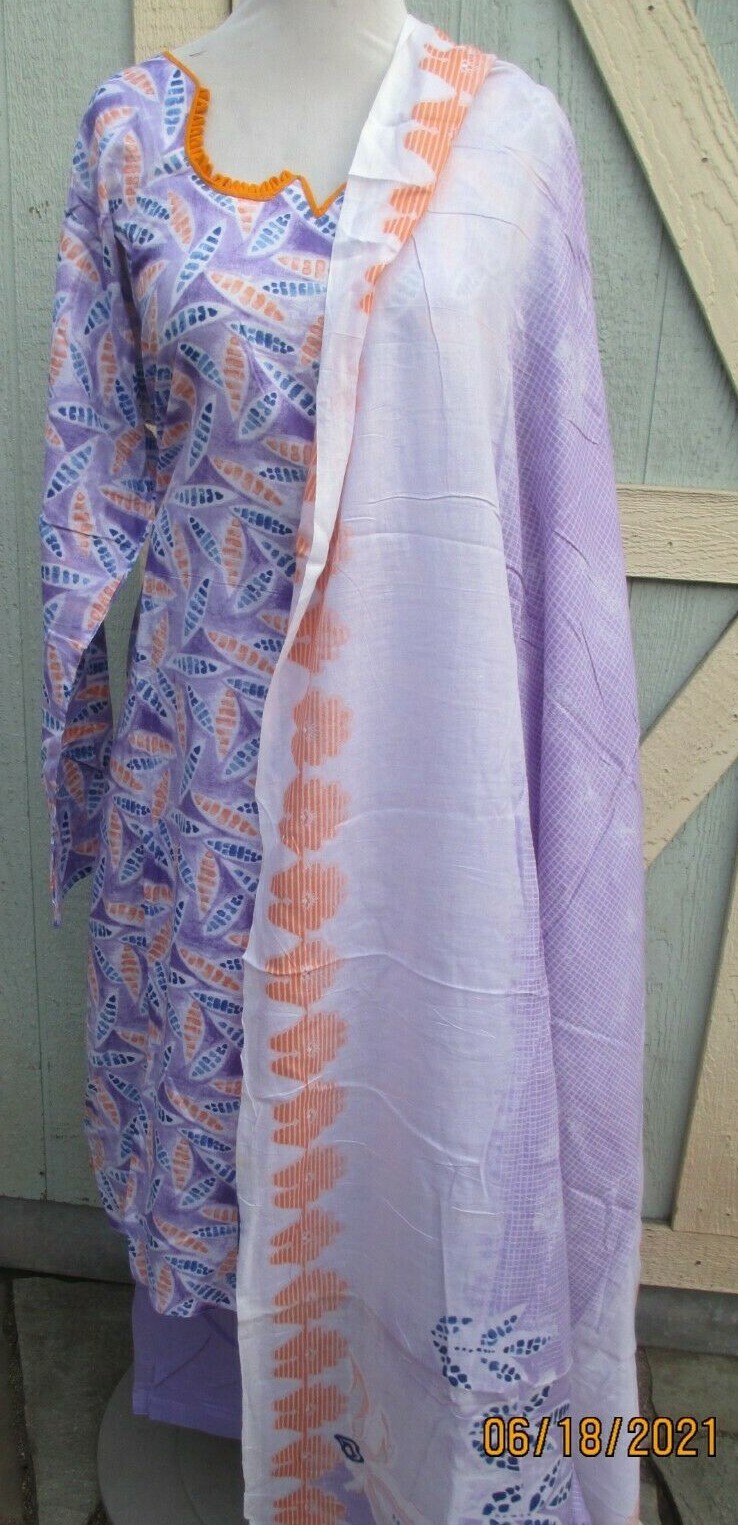 beautiful Lawn cotton prente salwar kameez size 2XL46