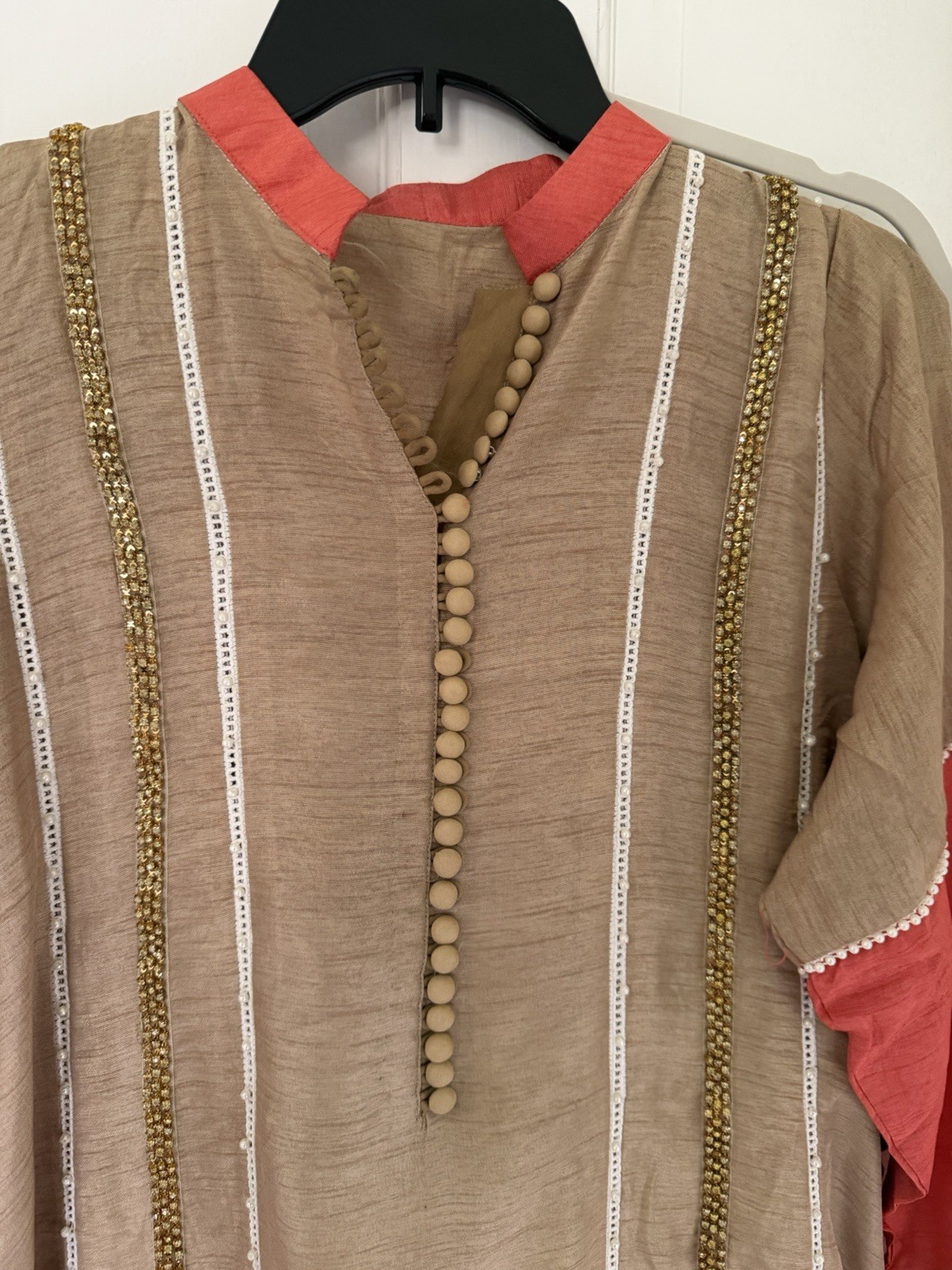 Custom Stiched Heavily Lace Pakistani Outfit