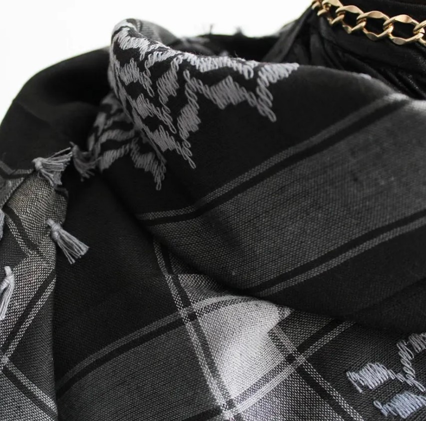 Palestinia Scarf, Tatreez, Sundress, Traditional Nacklace, Home Gift, Gift For
