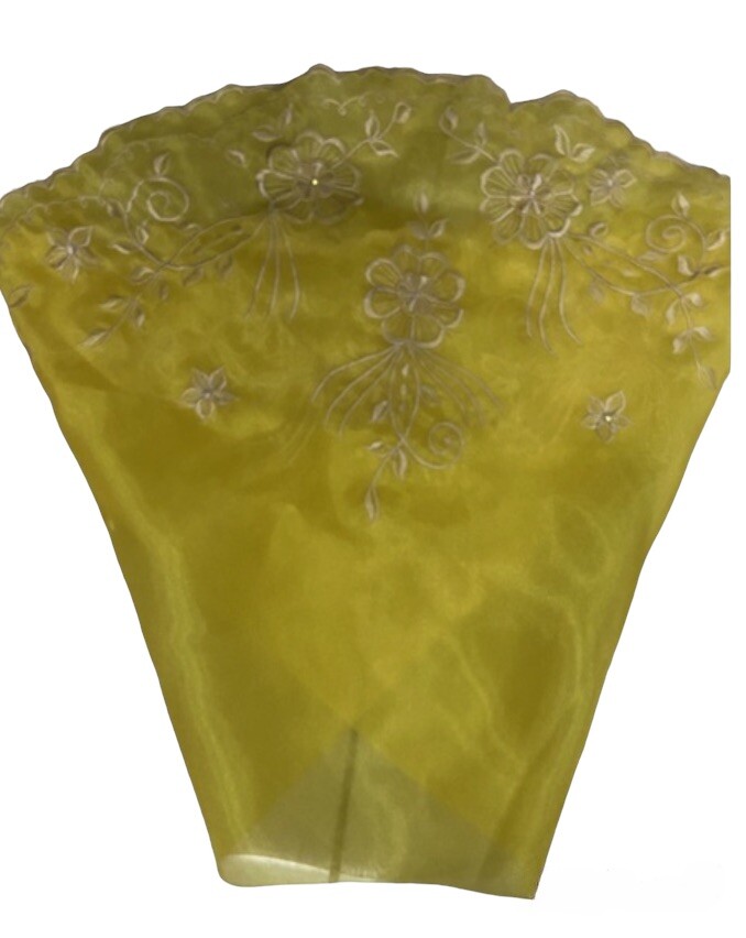 Filipiniana alampay embroidered With Brooch Included.. Pls message for colors.