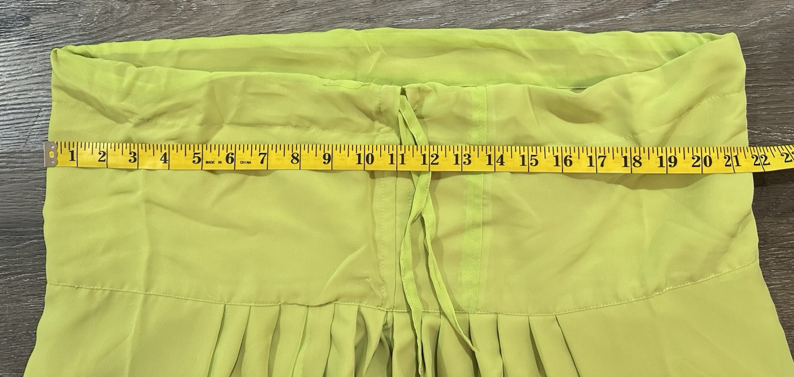 Handmade punjabi Indian Pakistani 3pc Salwar Kameez Lime Green See Pics For Size