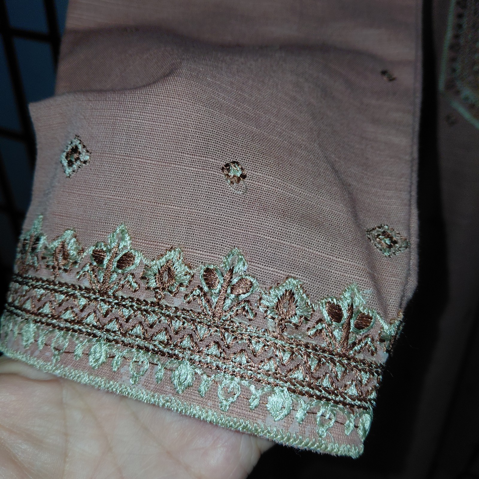 Lot Of 2 Indian Women Linen & Cotton Kurta Kurti Top Tunic Size X Small