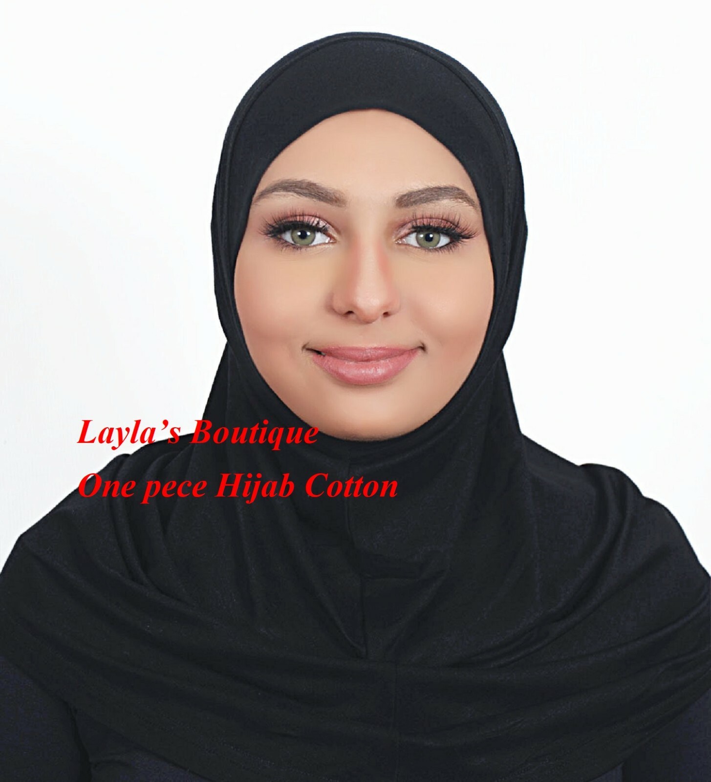 Muslim Women ** Pure Cotton** One Piece Al Amira Hijab (USA Seller)
