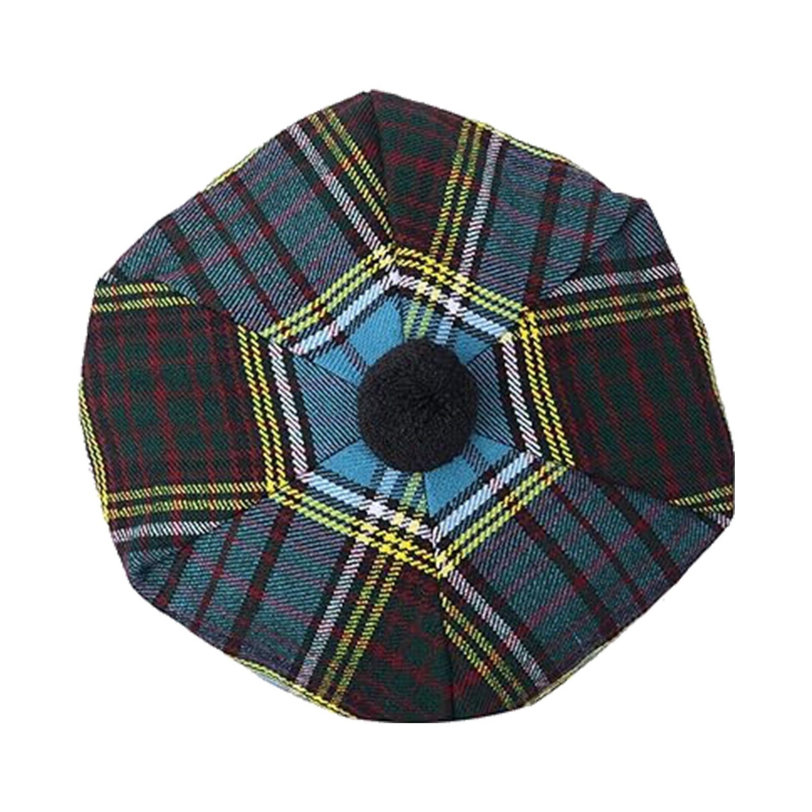 Men’s Anderson TAM o’ SHANTER Bonnet Beret Balmorals Tartan Tammy Hat