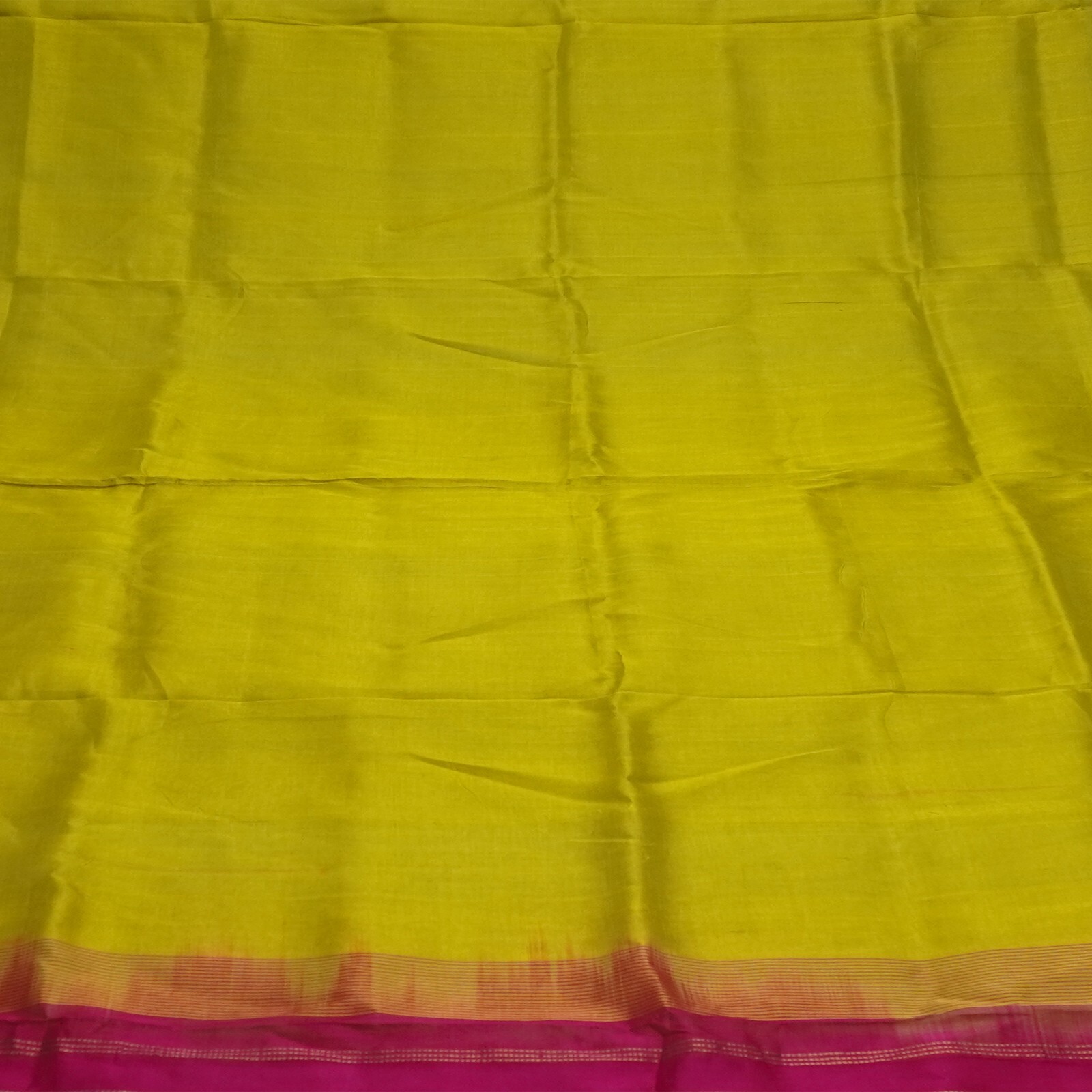 Vintage Olive Green Sarees 100% Pure Cotton Zari Handwoven Sari 6YD Craft Fabric