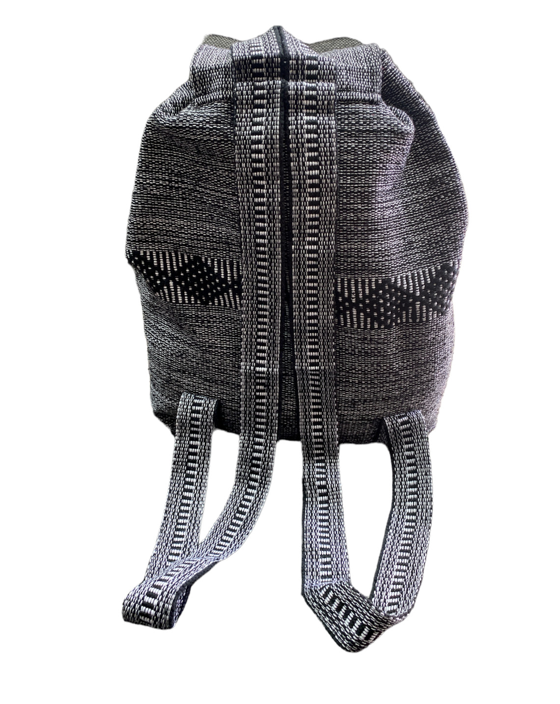 BACKPACK , HIPPIE GEAR , MADE IN MEXICO , MOCHILA ,AUTHENTIC PINZON , B&W