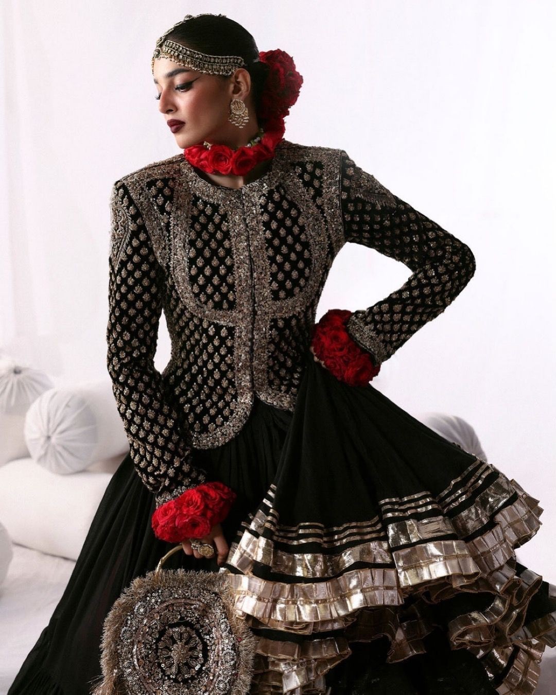 LEHENGA CHOLI INDIAN BOLLYWOOD WEDDING PARTY PAKISTANI WEAR READYMADE