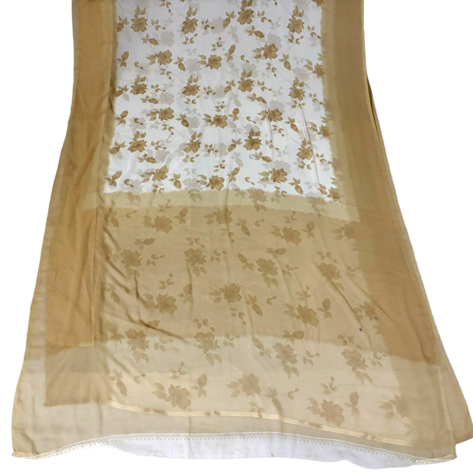 Indian Saree Dress Women Wrap Pink Sewing Sari Embroidered Vintage Dress Used 5Y