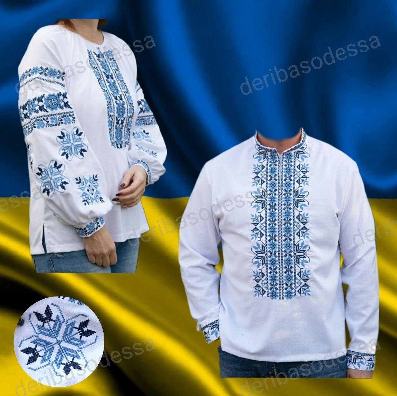 XS,S, M,L, XL,2XL,3XL,4X traditional Ukrainian embroidered clothing Vyshyvanka