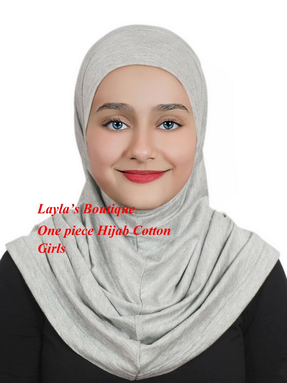 Girls Hijab Cotton Standard Kids Al-Amira Hijabs 1 PC hijab