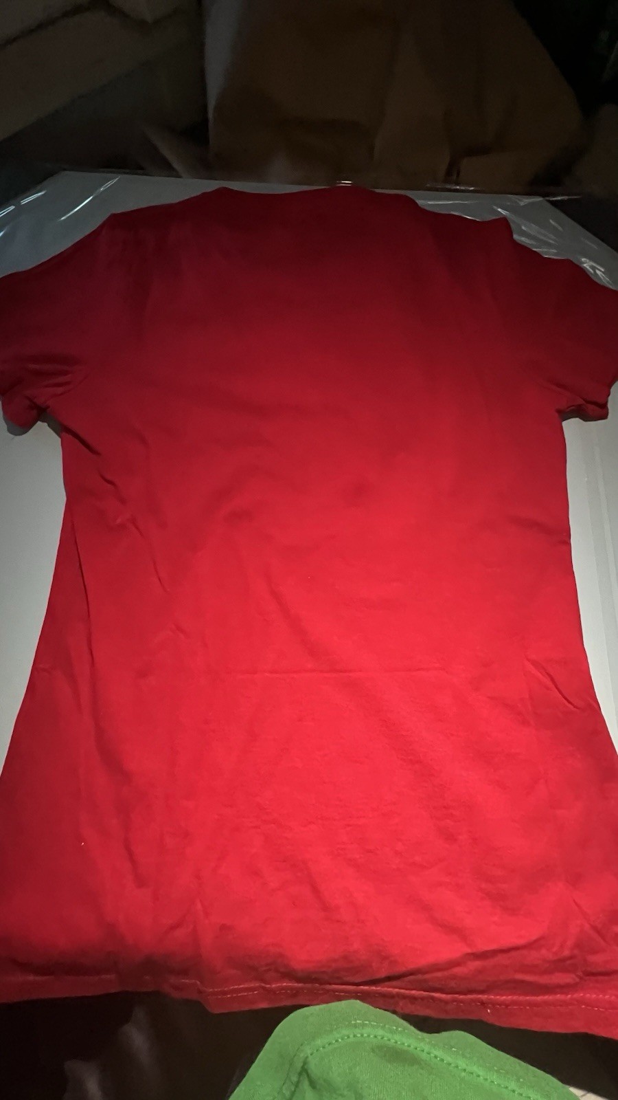 MOY artesanal Mexican Cotton Red Embroidered blouse Size M Women