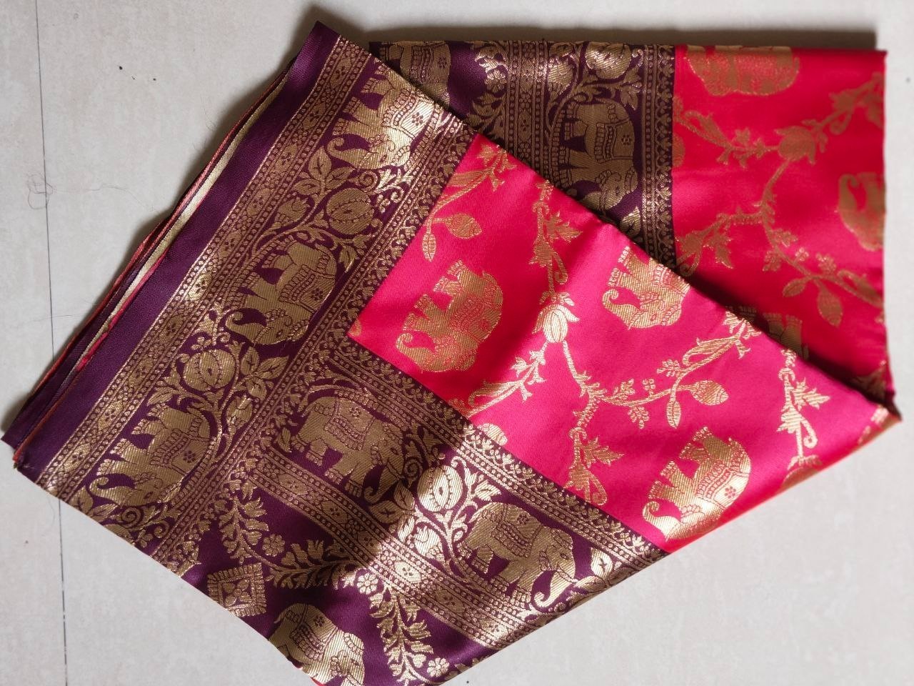 Indian Bollywood Wedding Party Wear Sari Women Blouse Pakistani Designer Saree