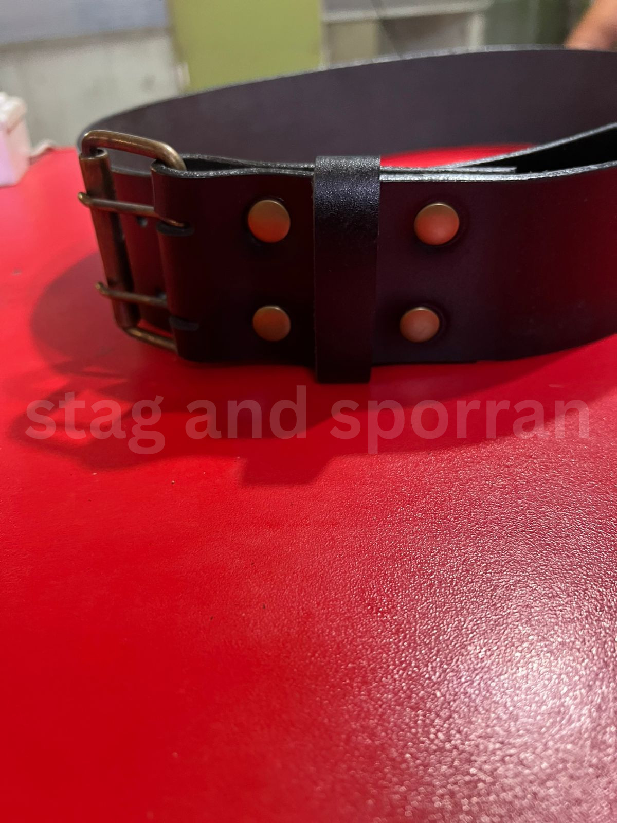 Scottish Kilt BELT For Man Traditional Genuine Calf Leather